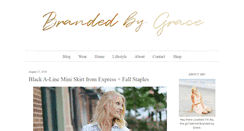 Desktop Screenshot of brandedbygrace.com